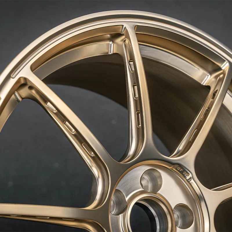 Forged wheel integrated structure premium aluminum alloy 17-21 inches polished gold or other custom colors