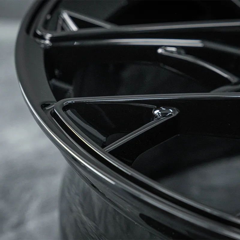 Forged wheels, full gloss black, 17 inches, 18 inches, 19 inches, 20 inches, 21 inches, 5x100, 5x105, 5x108, 5x110, 5x112, 5x114.3, 5*120, 5*127, passenger car alloy wheels