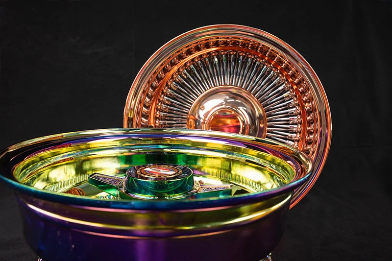 Forged Steel Wire Wheel 6061 Monocoque Structure 20-inch 22-inch 24-inch 26-inch Custom Rims Passenger Car Wheels