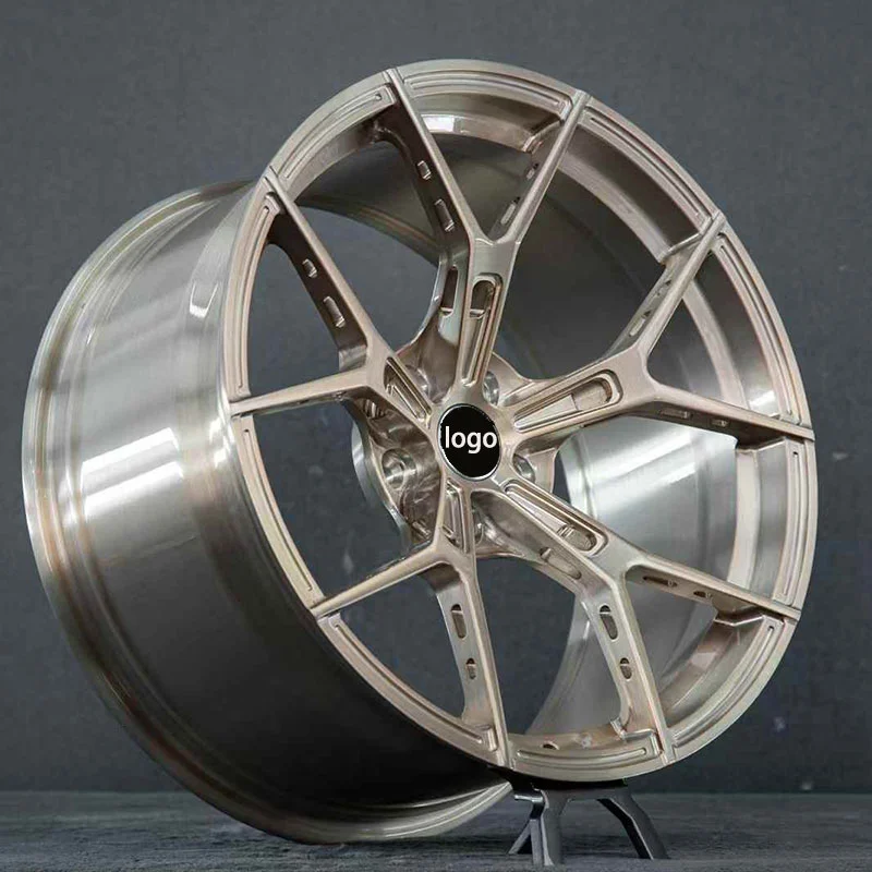 Forged wheels, spoke brushing, with hollow holes, one-piece, 17 inches, 20 inches, Y-spokes, 5x112, 5x120, 5x114.3 wheels, 19-inch rims, 18 inches