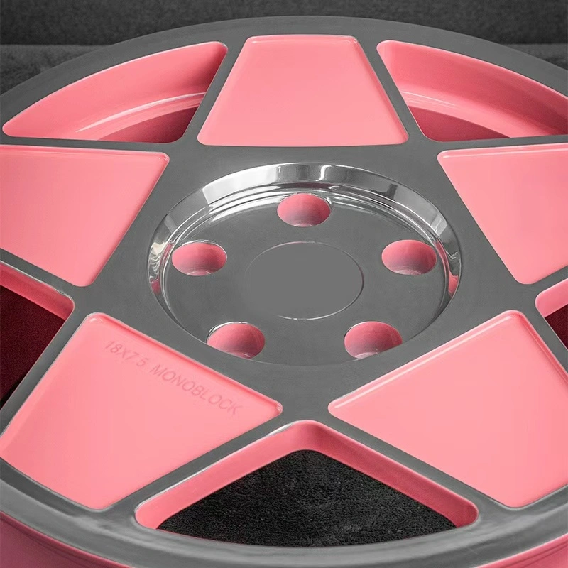 High-quality Pink Monoblock Forged Custom Aluminum Alloy Wheels 17-inch 18-inch 19-inch 20-inch 5x100 5x110 5x114.3 5x120