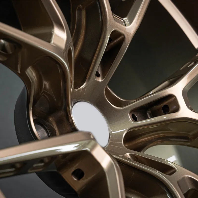 Wholesale aluminum alloy lightweight performance forged wheels with integrated structure and Y-spokes, available in 17-inch, 18-inch, 19-inch, 20-inch, and 21-inch sizes