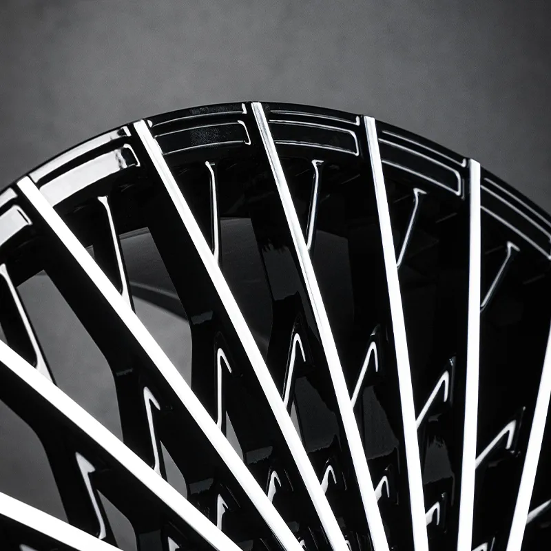 Full Gloss Black or Other Custom Color Forged Custom Alloy Wheels 19-inch 20-inch 21-inch 22-inch 23-inch 5x100 5x110 5x114.3 5x120