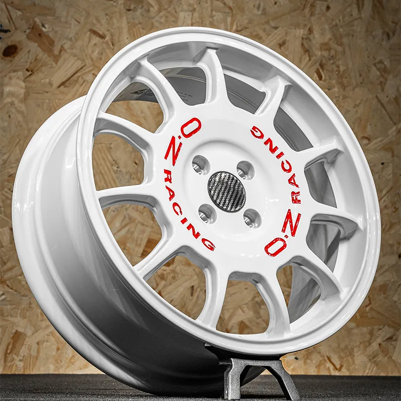 White one-piece forged custom aluminum alloy wheels 17-inch, 18-inch, 19-inch, 20-inch, 4x100, 5x110, 5x114.3, 5x120