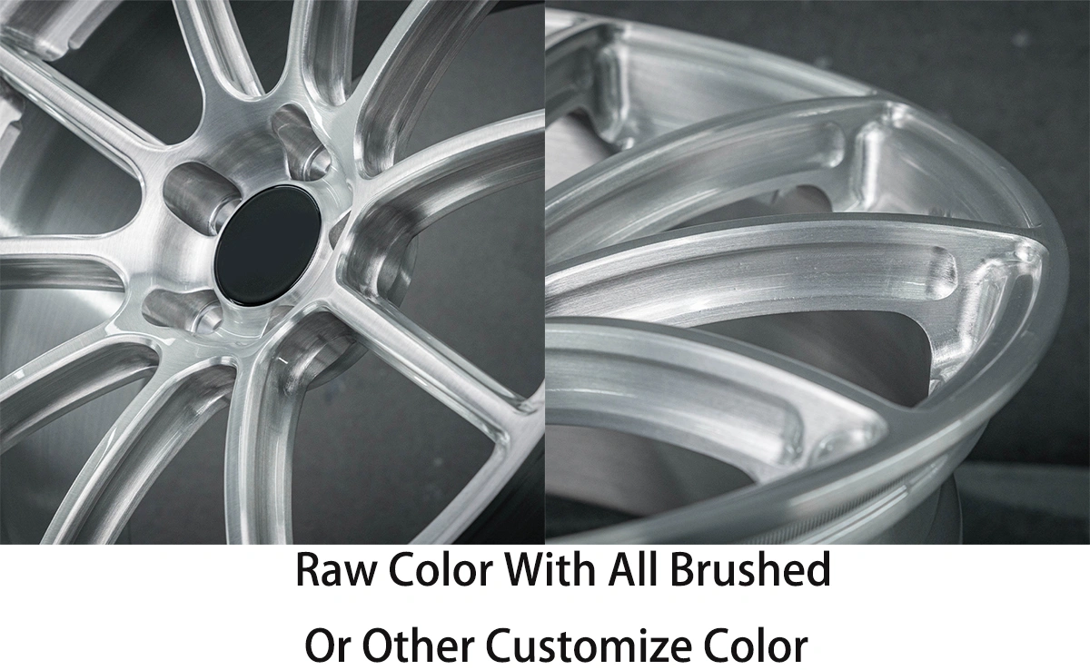 Forged Original Color Wheels 17-inch 18-inch 19-inch 20-inch 21-inch 5x100 5x105 5x108 5x110 5x112 5x114.3 5*120 5*127 5*130 Passenger Car Alloy Wheels