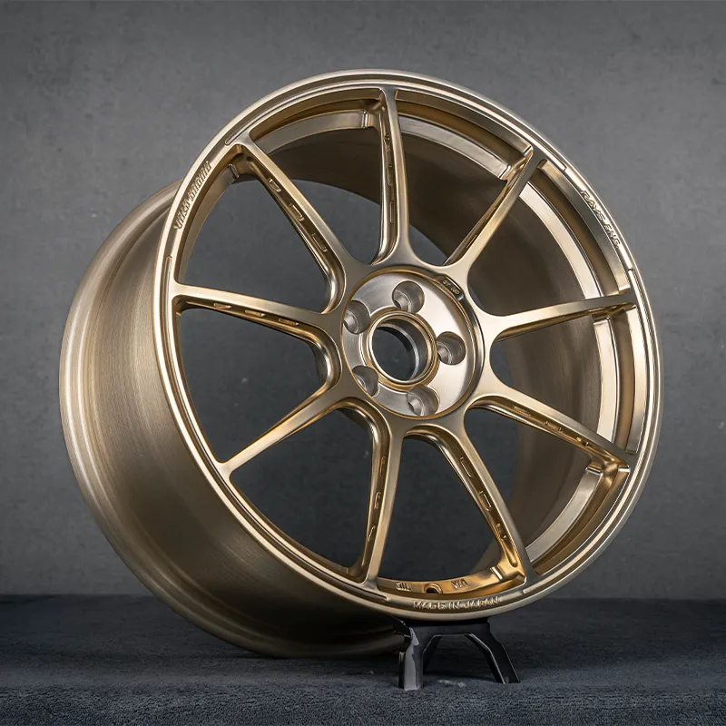 Forged wheel integrated structure premium aluminum alloy 17-21 inches polished gold or other custom colors