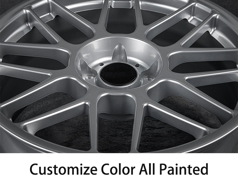Forged wheel one-piece structure 17-inch 18-inch 19-inch 20-inch 21-inch fully painted custom rim passenger car alloy 5x114.3 wheel hub
