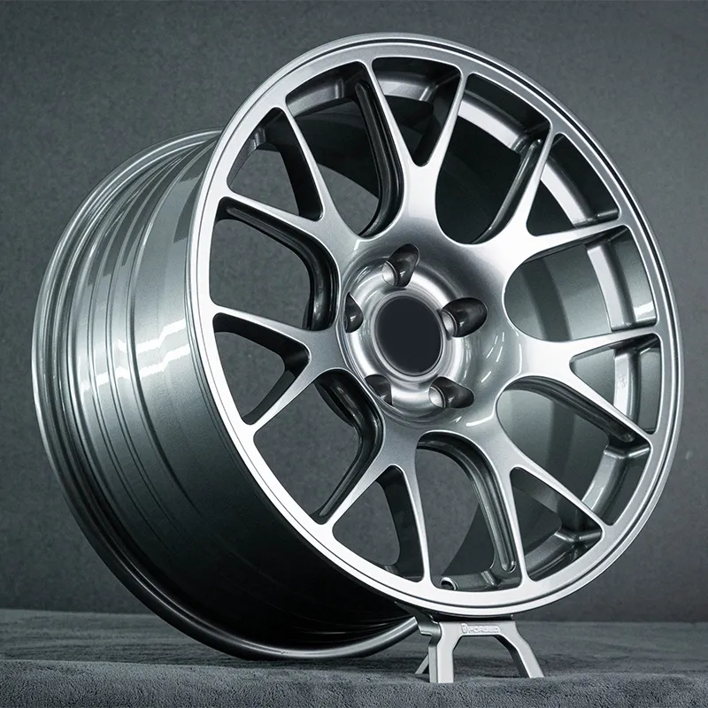 Forged All-Black Gunmetal Wheels 18 Inch 19 Inch 20 Inch 5x100 5x105 5x108 5x110 5x112 5x114.3 5*120 5*127 5*130 Passenger Car Alloy Wheels