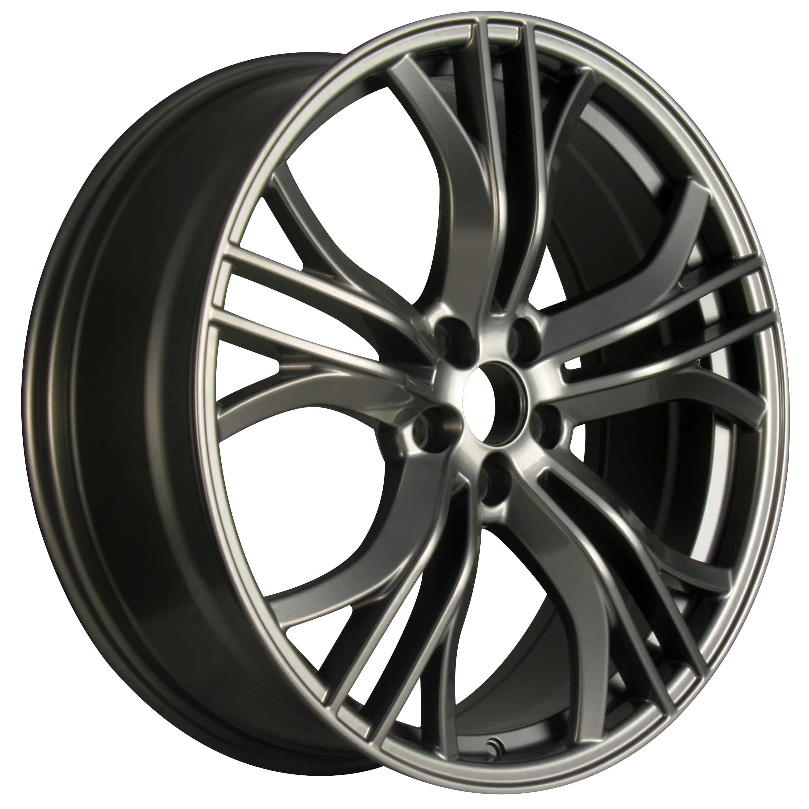 Wheels and Tire Parts Black Machine Face R17 18 19 5x114.3 Honda Accord 60.1 Aluminum Alloy Rims