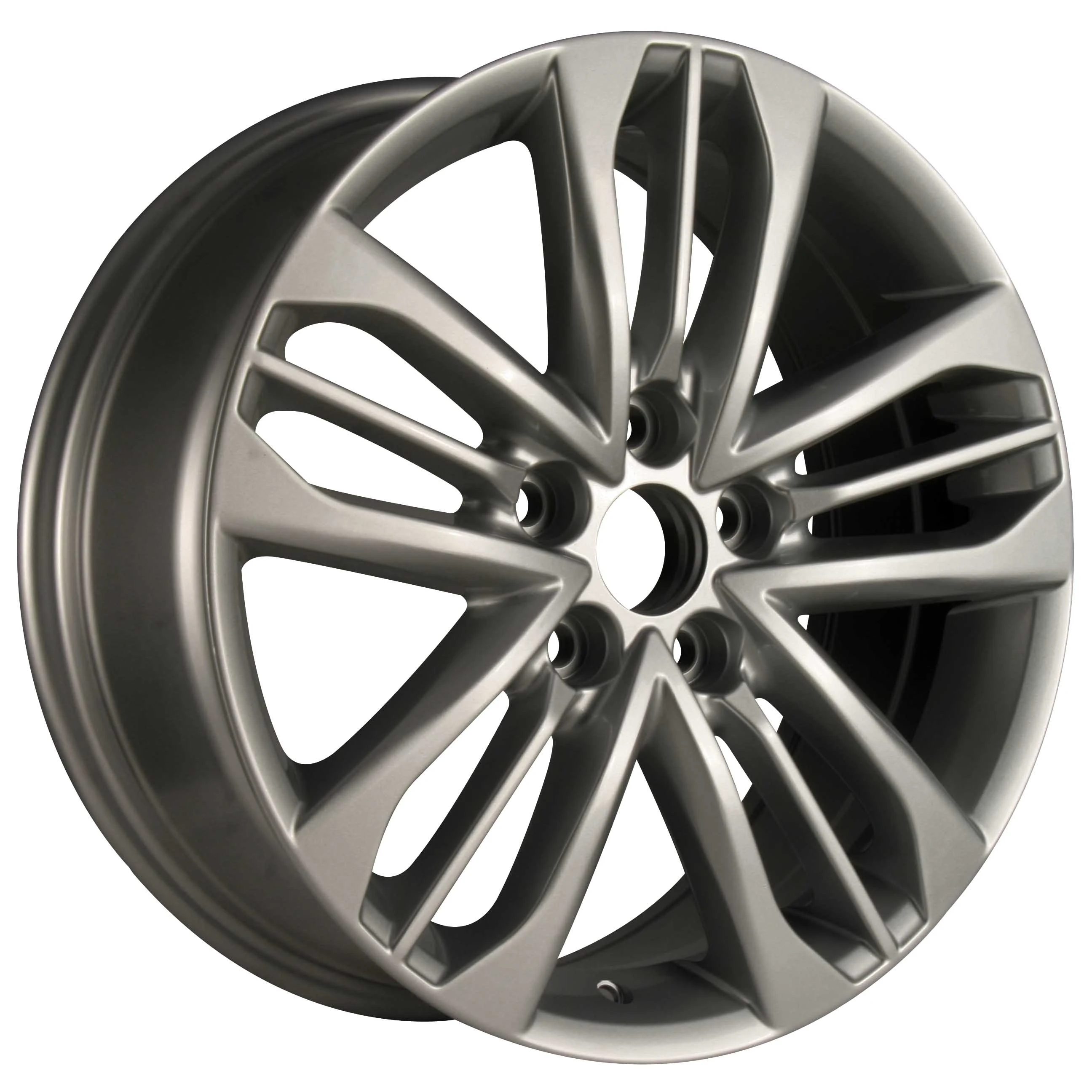 New Factory Wholesale Aftermarket Deep Dish Concave 5-Hole 18-Inch 5x114.3 Hyper Black Alloy Wheels