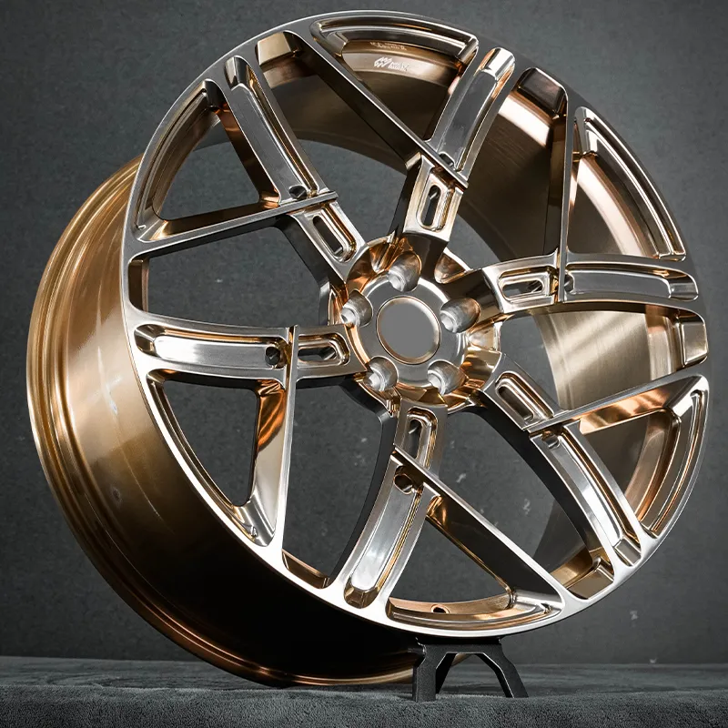 Forged wheel integrated structure 18-inch 19-inch 20-inch 21-inch 22-inch 23-inch gold polished spoke surface