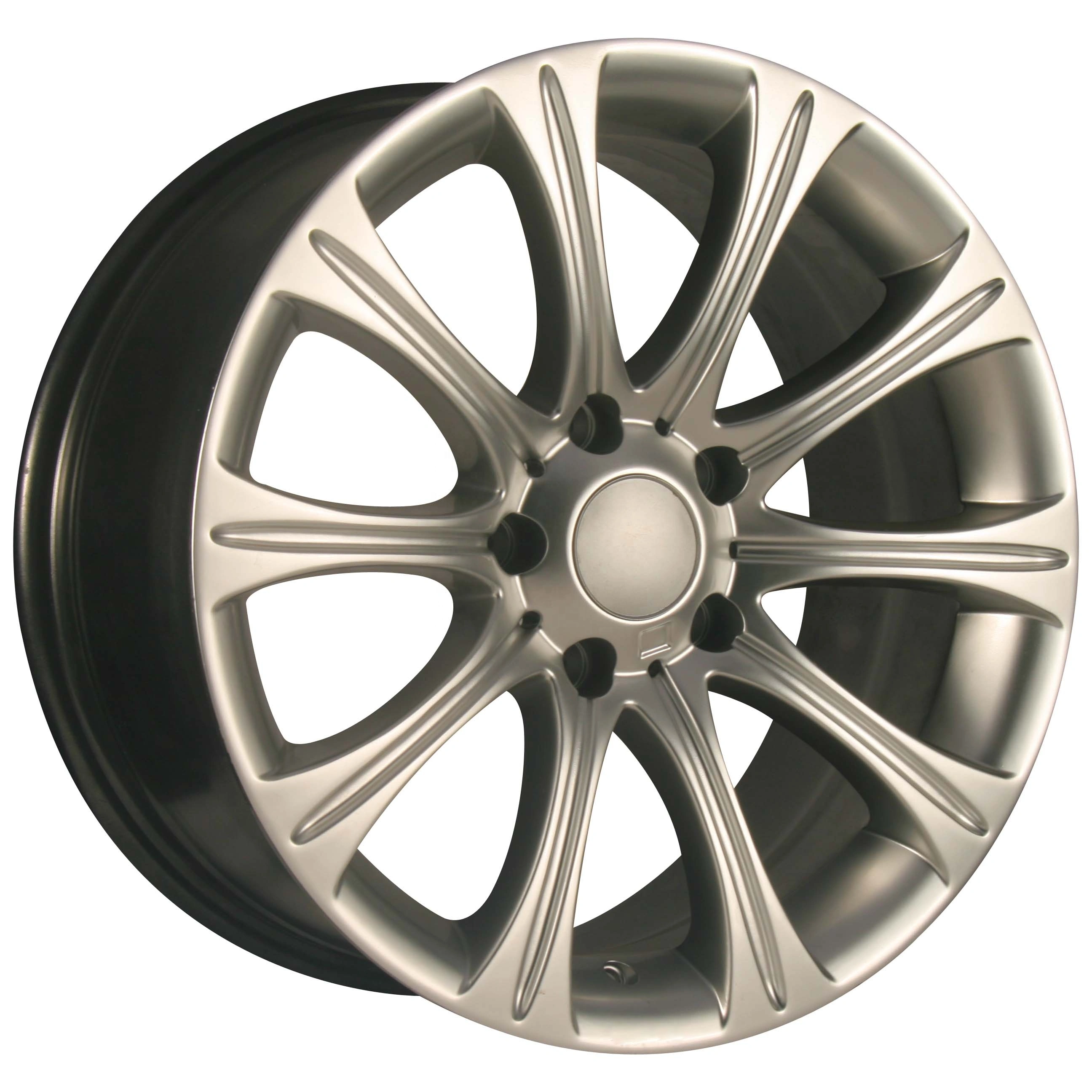 Brand new 14-inch, 15-inch, 16-inch, 17-inch, and 18-inch alloy wheel replicas, suitable for M5 with silver multi-spoke design and 5x120 bolt pattern