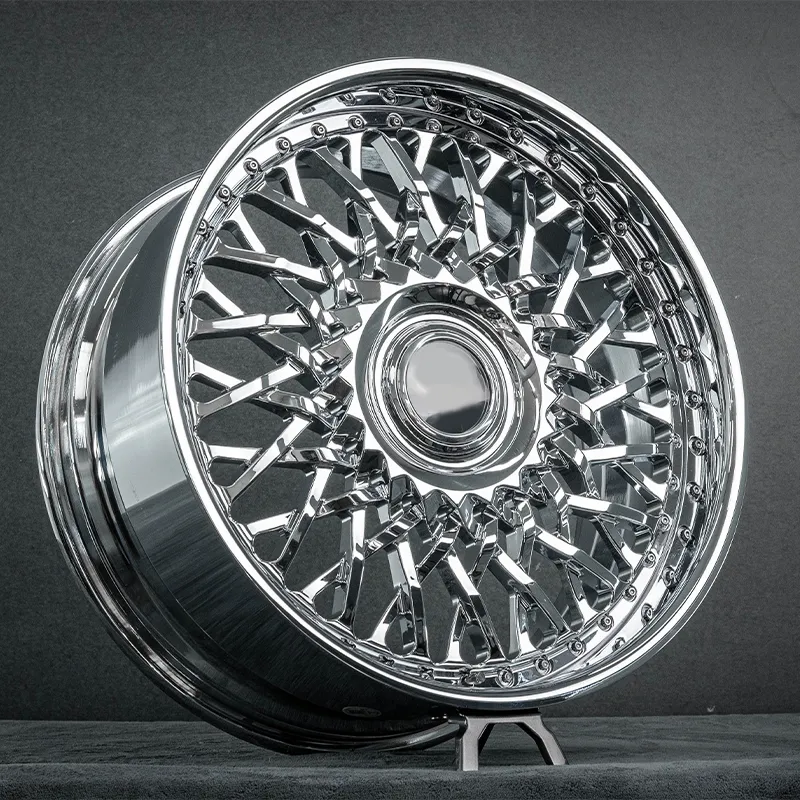 High-quality Forged Wheel Chrome Deep Concave Car Wheel Rim OEM 5x112 5x114.3 5x120 18 19 20 21 22 Inches 5-Hole Forged Wheel