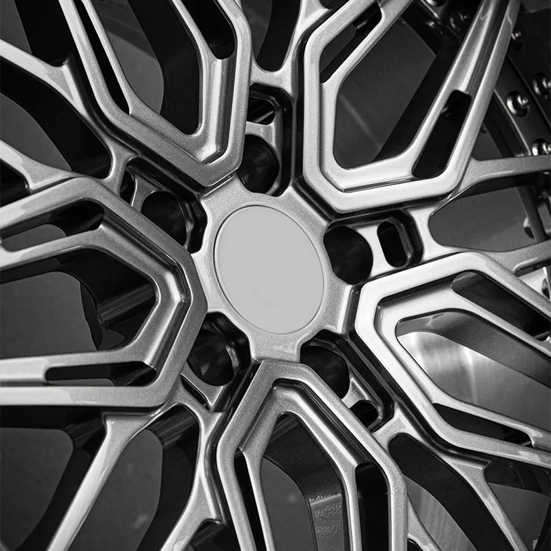 Two-piece forged wheels, 18-inch, 19-inch, 20-inch, 21-inch, 22-inch, 23-inch, center disc in silver-gray paint or other custom colors