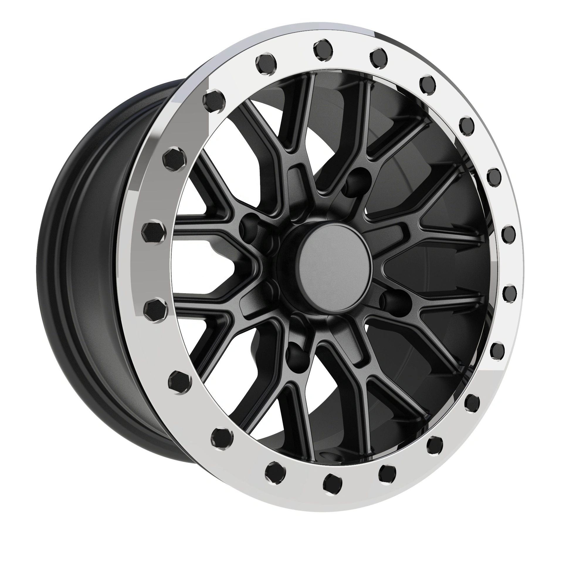 12X7 14X7 H/PCD 4X110 4x137 4x156 Cast Aluminum Alloy Beadlock ATV UTV Wheel Rims