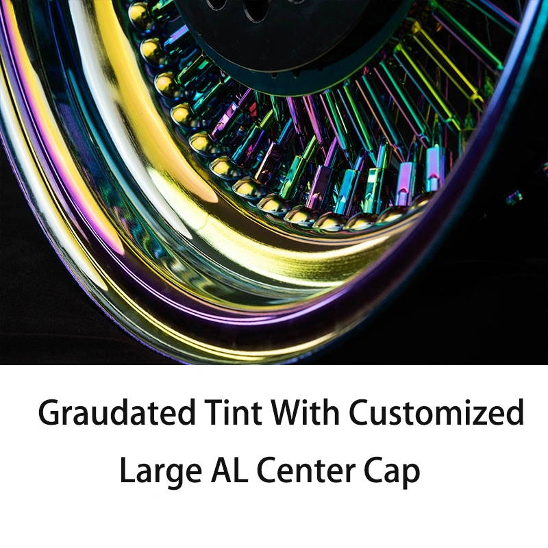 Forged Steel Wire Wheel 6061 Monocoque Structure 20-inch 22-inch 24-inch 26-inch Custom Rims Passenger Car Wheels