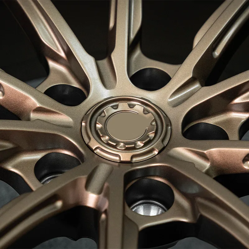 Bronze Forged Wheels 17-inch 18-inch 19-inch 20-inch 21-inch 22-inch 5x100 5x105 5x108 5x110 5x112 5x114.3 5x120 5x127 5x130 Custom Wheels Car Alloy Wheels
