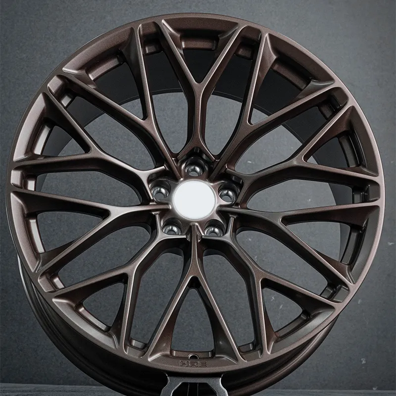 High-quality forged wheel monoblock structure, 17-21 inches, full matte bronze or other custom colors