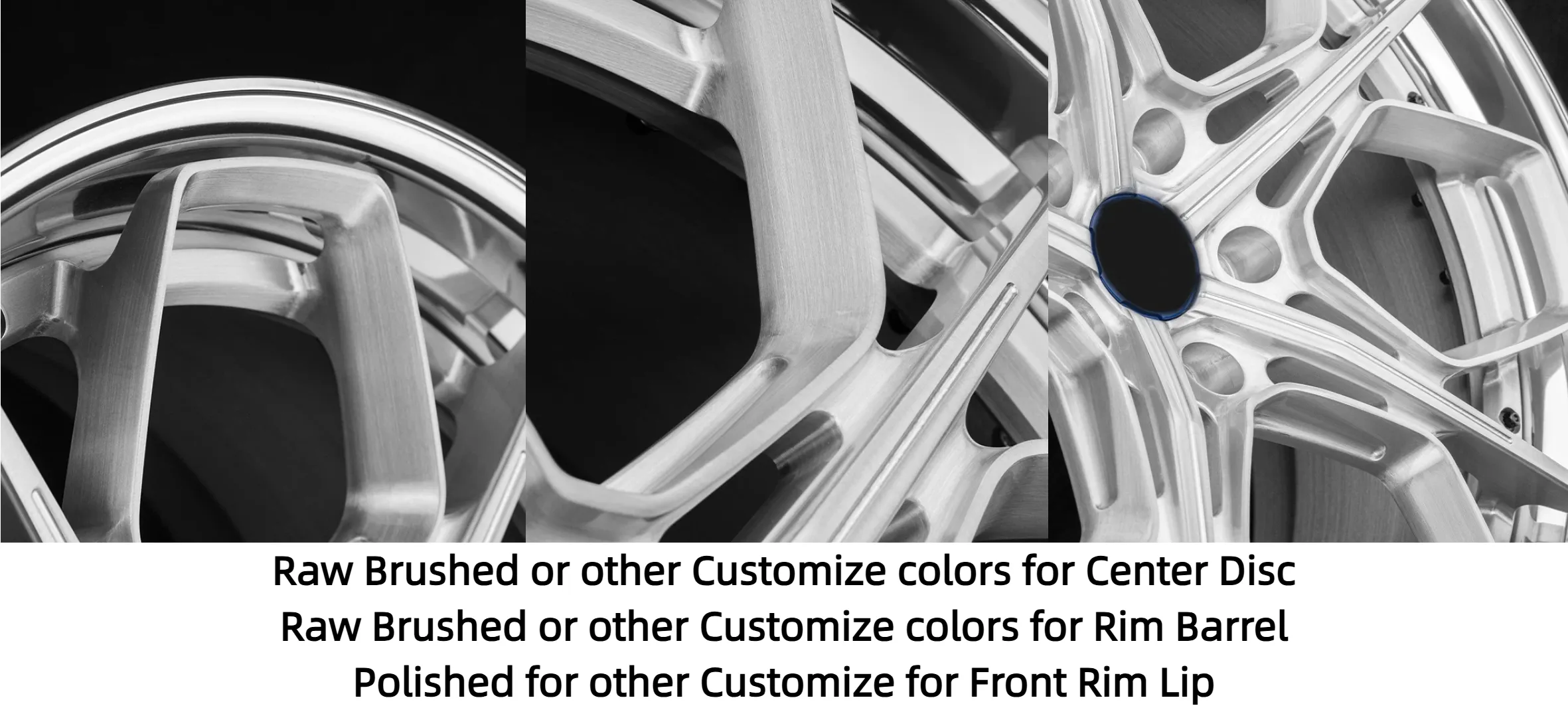 Forged Wheel Two-Piece Structure Premium Aluminum Alloy 18-23 Inches Customizable ET Universal Personalized