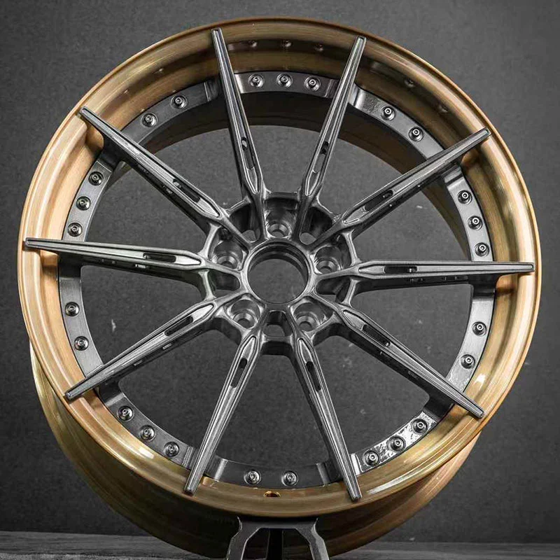 Forged Wheels 6061 Two-Piece 18-inch 19-inch 20-inch 21-inch 22-inch Custom Rims Passenger Car Aluminum Alloy Wheels Sales