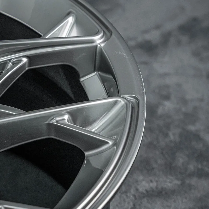 Ultra-silver monolithic structure forged custom aluminum alloy wheels 17 inches, 18 inches, 19 inches, 20 inches, 5x100, 5x105, 5x110, 5x114.3, 5x120