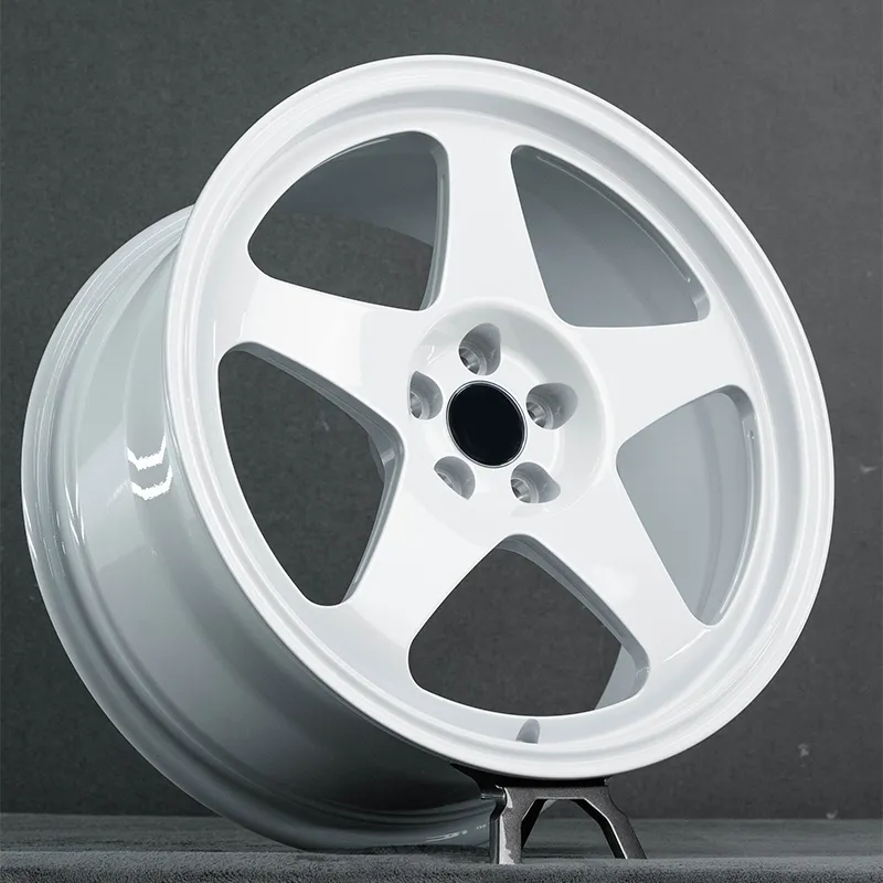 High-quality white integrated structure forged custom aluminum alloy wheels 17-20 inches 5x100 5x105 5x110 5x114.3 5x120