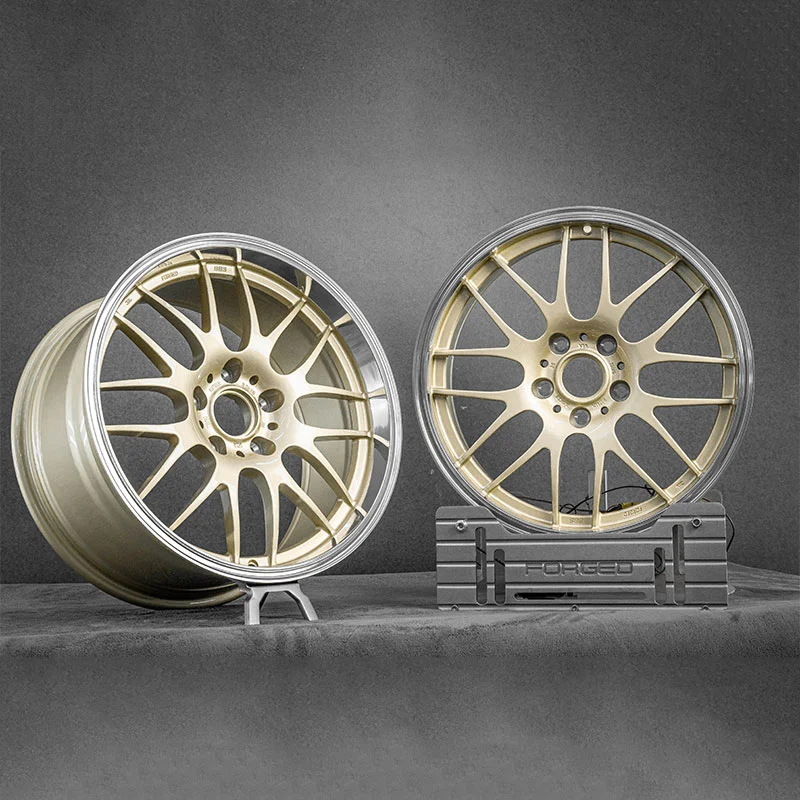 Forged wheels 17-inch 18-inch 19-inch 20-inch custom rims 5x110 5x112 5x114.3 5x120 passenger car alloy wheels with machined lips