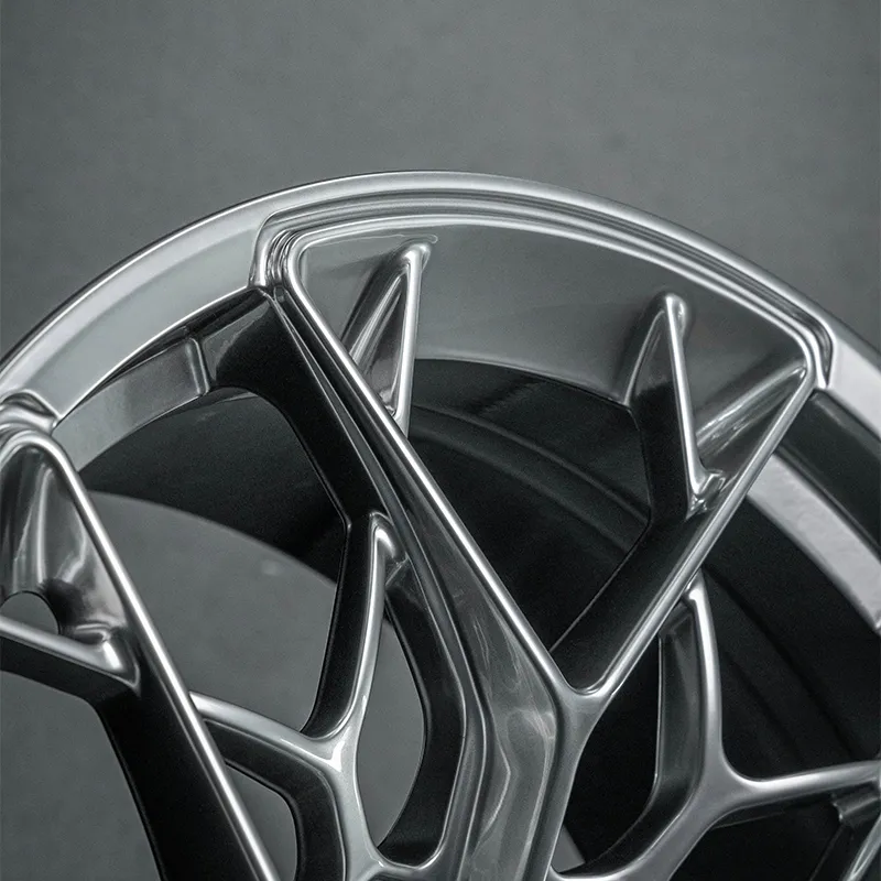 Ultra-silver monolithic structure forged custom aluminum alloy wheels 17 inches, 18 inches, 19 inches, 20 inches, 5x100, 5x105, 5x110, 5x114.3, 5x120