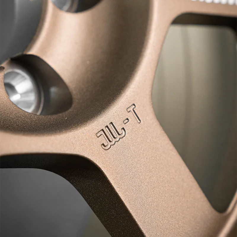 Bronze Monolithic Forged Custom Aluminum Alloy Wheels JDM Style 4X4 Off-Road Wheels 17-inch 18-inch 20-inch