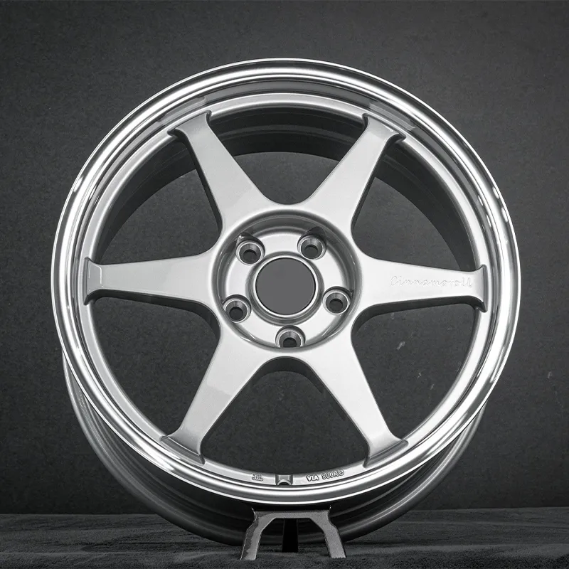 Custom 5x112, 5x120, 5x114.3, 6x139.7 Cast Racing Full Silver or Other Custom Color Rims Off-Road Passenger Car Alloy Wheels