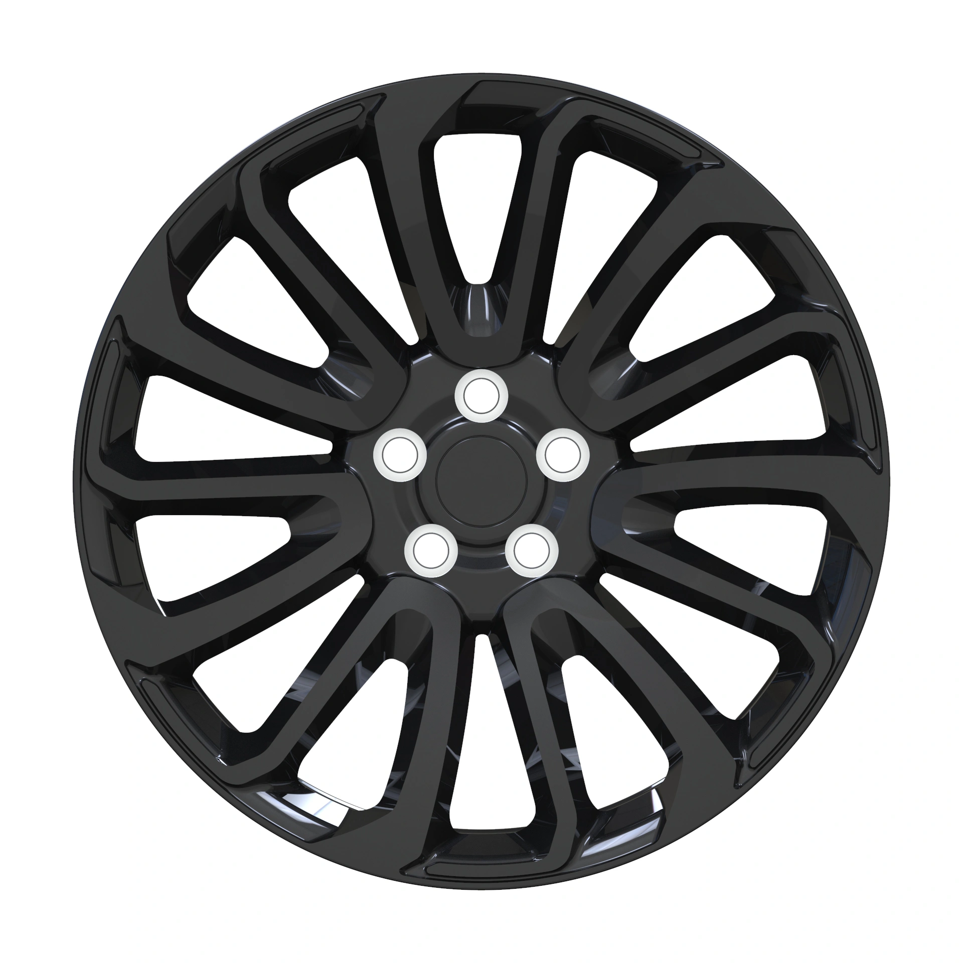 WM_Pro WMLR02 Cast 6061-T6 Alloy Wheel 22x9.5 inches Full Gloss Black ET42 PCD120mm For Land Rover Modification/Upgrade