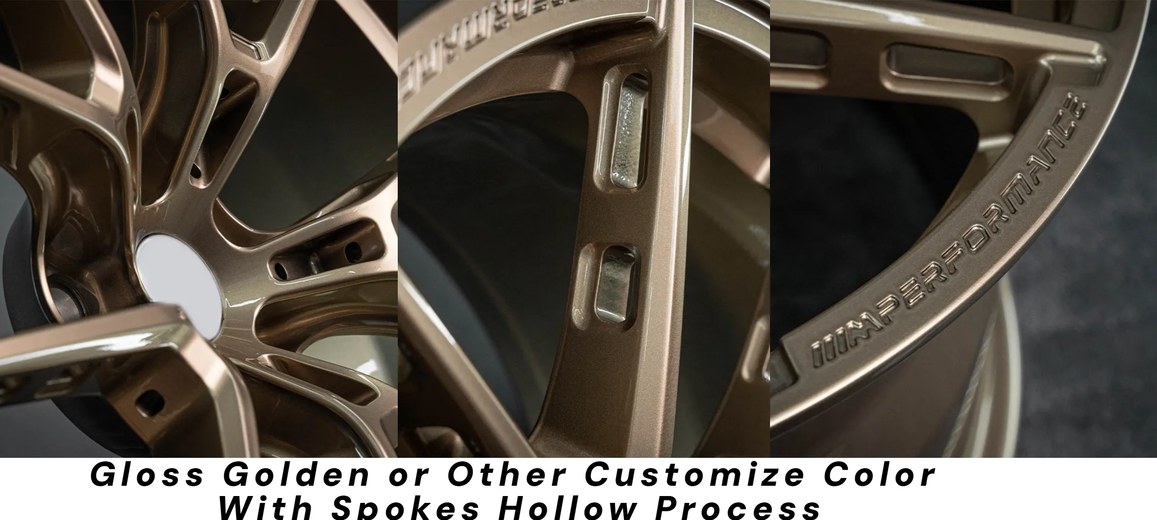 Wholesale aluminum alloy lightweight performance forged wheels with integrated structure and Y-spokes, available in 17-inch, 18-inch, 19-inch, 20-inch, and 21-inch sizes