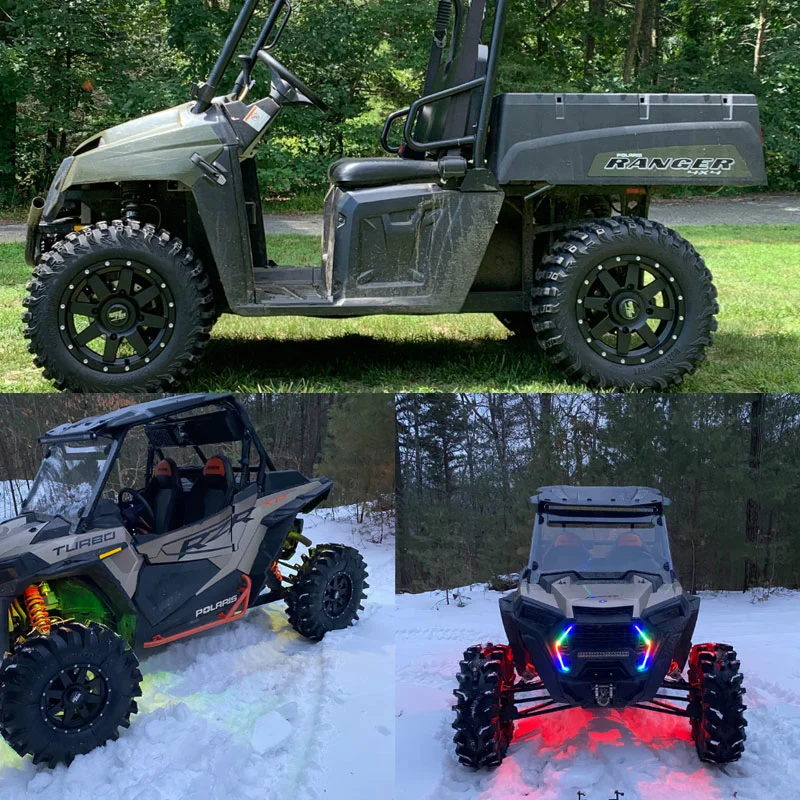 4x110 4x137 4x156 12 14 15-inch ATV UTV alloy rims for Polaris, Kawasaki, Yamaha and Can-Am