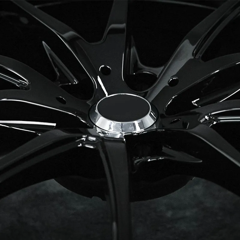 Forged wheels, full gloss black, 17 inches, 18 inches, 19 inches, 20 inches, 21 inches, 5x100, 5x105, 5x108, 5x110, 5x112, 5x114.3, 5*120, 5*127, passenger car alloy wheels
