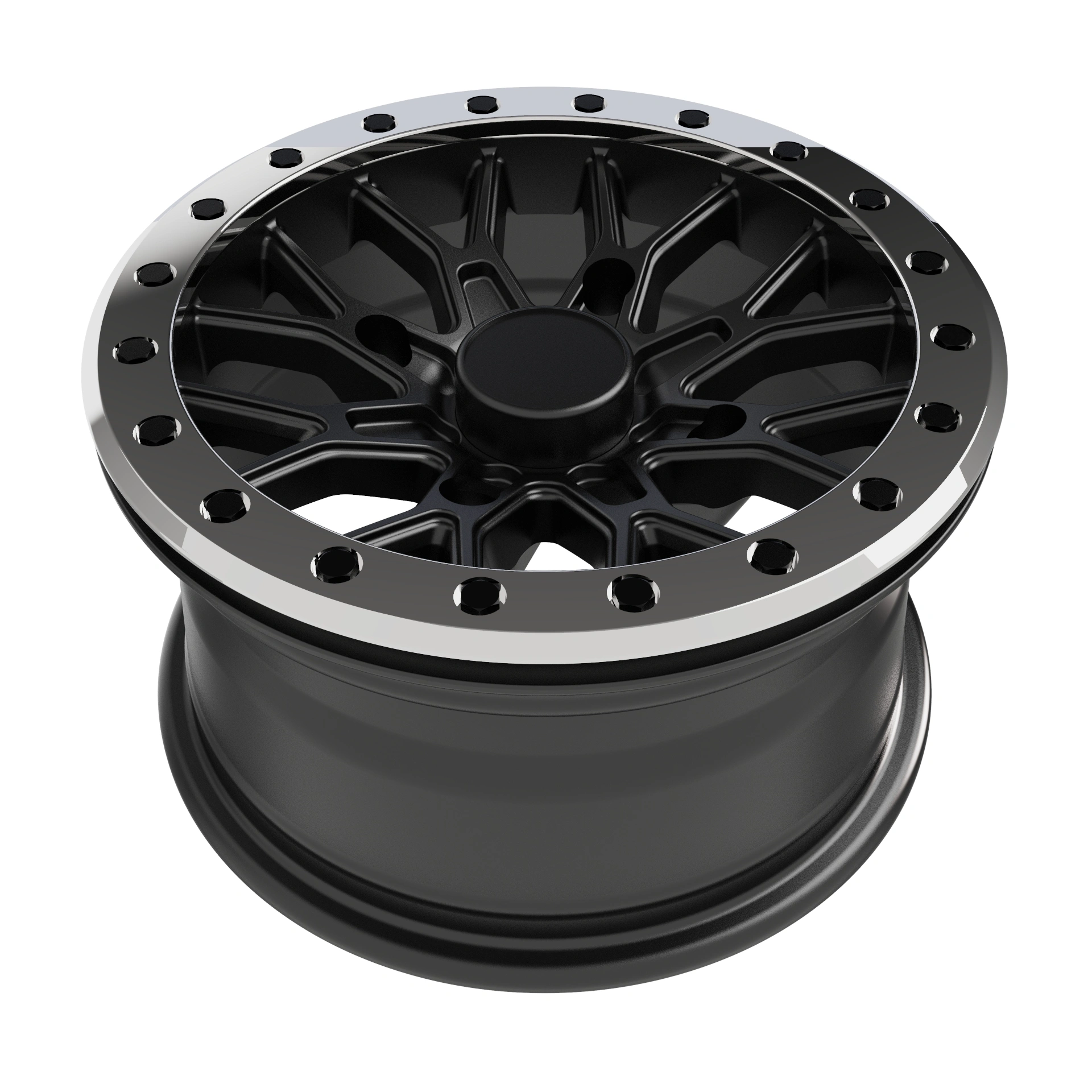 12X7 14X7 H/PCD 4X110 4x137 4x156 Cast Aluminum Alloy Beadlock ATV UTV Wheel Rims