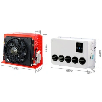 12V Split Parking Cooler Truck Parking AC for Truck RV