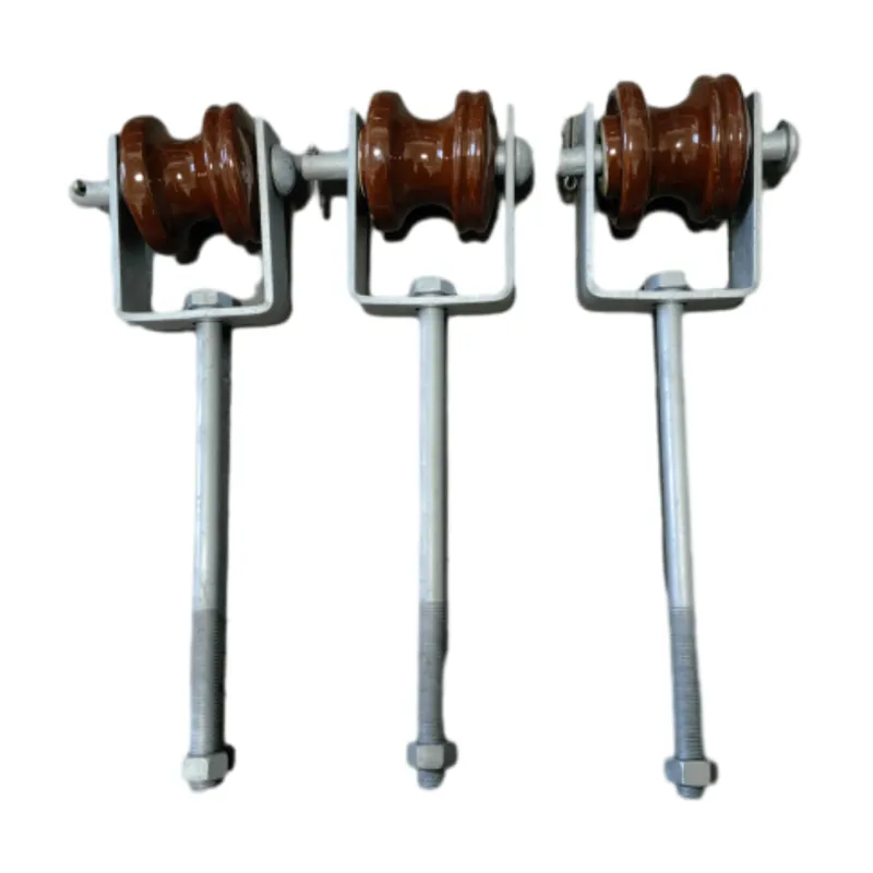 Galvanized Metal D Iron Bracket Clamp Fitting for Pole Line Hardware