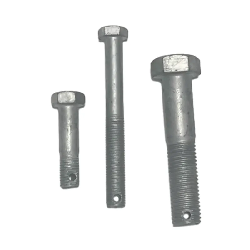 Hot Dip Galvanized Perforated Bolt Fasteners for Electrical Power