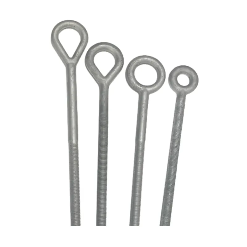 Eye Bolt with Nut 5/8'' Round Electric Power Pole Line Hardware