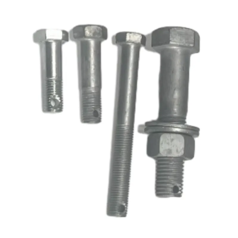 Hot Dip Galvanized Perforated Bolt Fasteners for Electrical Power