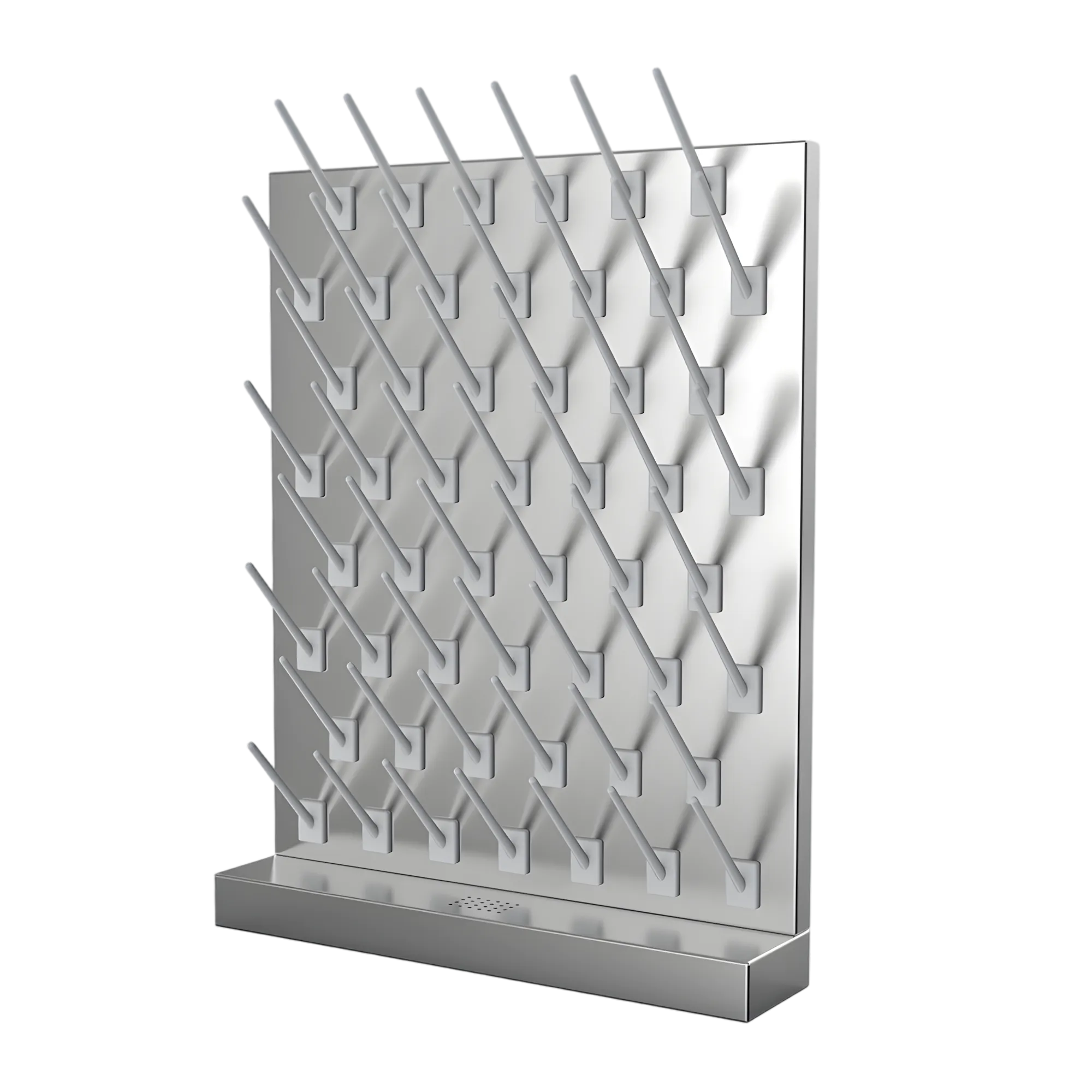 耐食性ラボ用ペグボード乾燥ラック