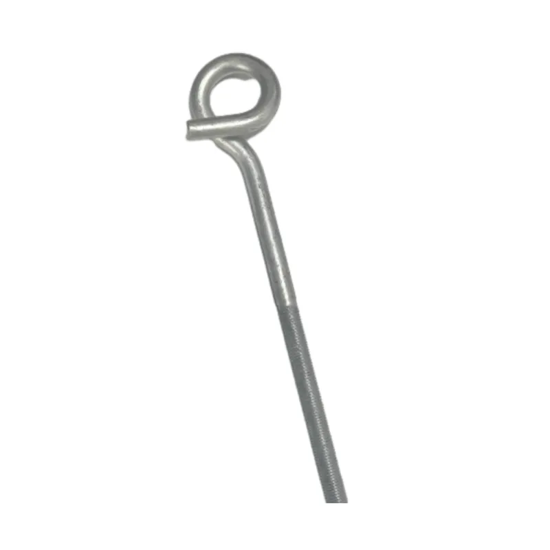 Steel Pigtail Hook Transmission Line Fitting Pigtail Bolt for Pole Line Hardware