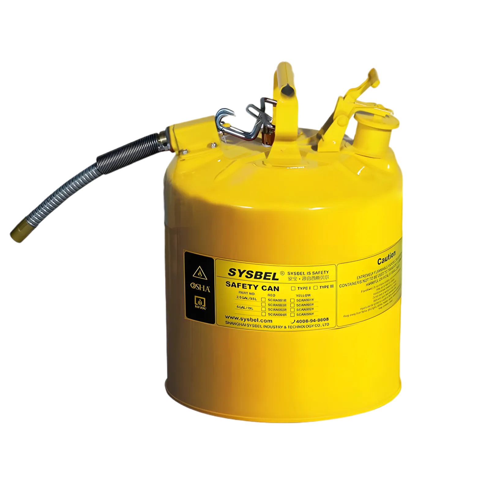 ラボ用化学薬品耐火安全缶