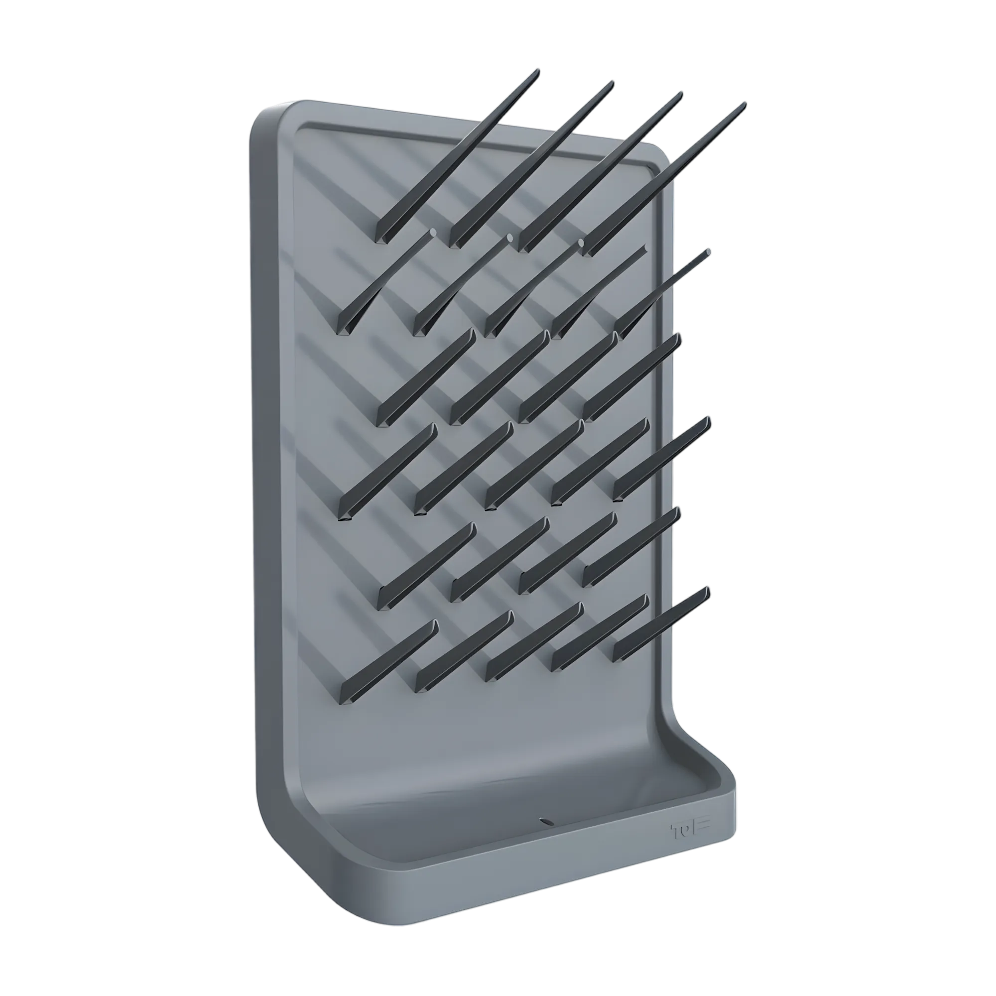 耐食性ラボ用ペグボード乾燥ラック