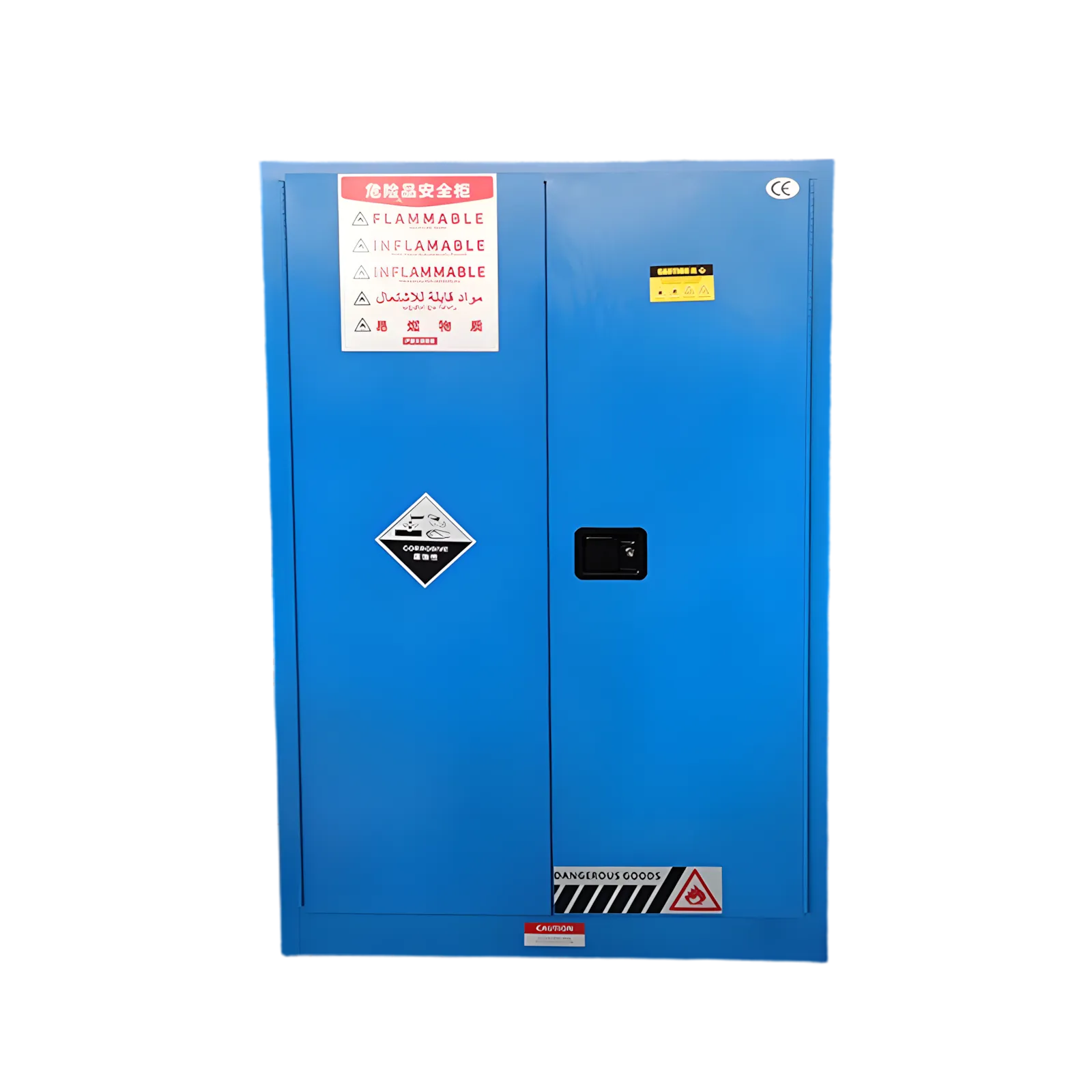 Armario de Almacenamiento Seguro Resistente al Fuego, Ácidos y Alcalis para Químicos de Laboratorio
