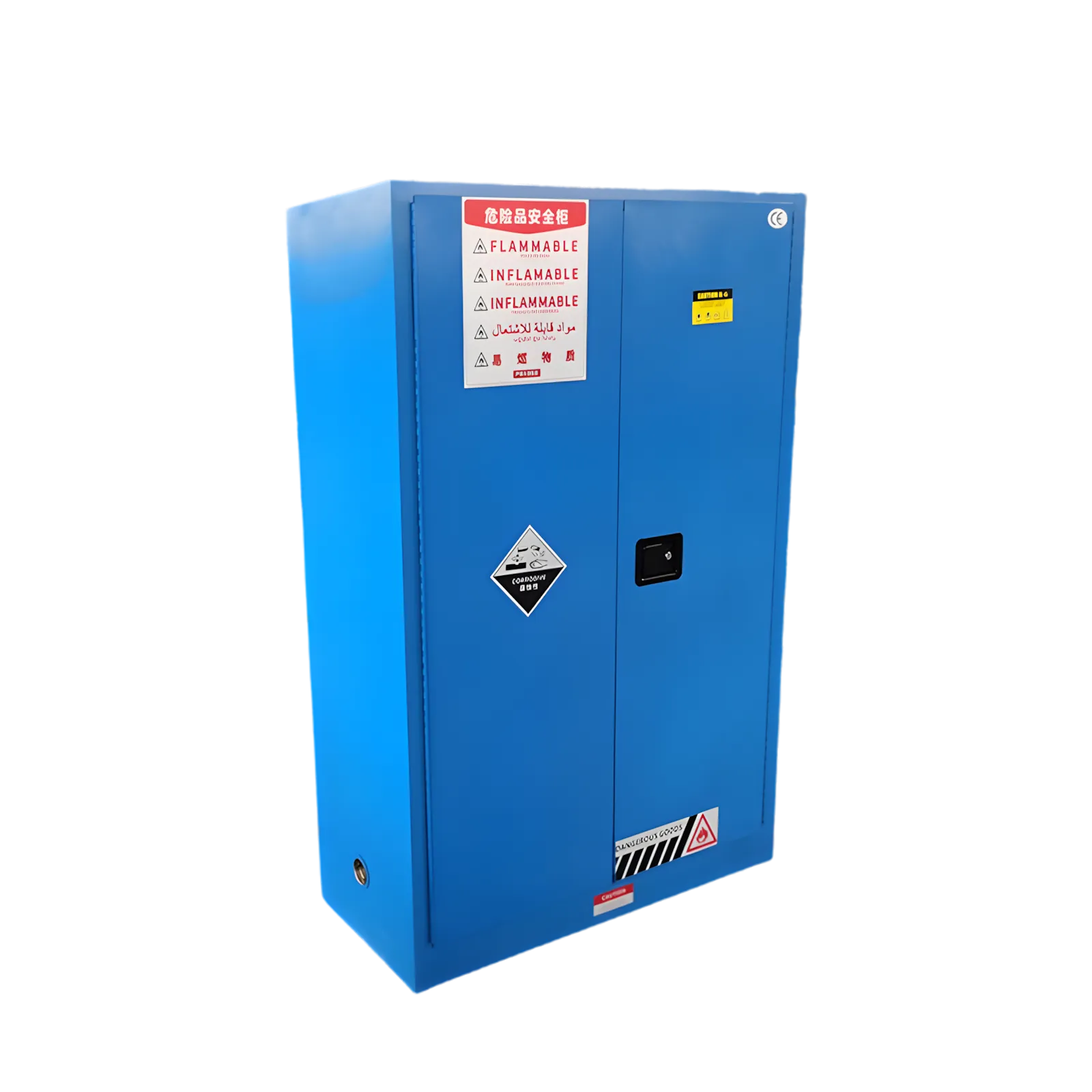 Armario de Almacenamiento Seguro Resistente al Fuego, Ácidos y Alcalis para Químicos de Laboratorio