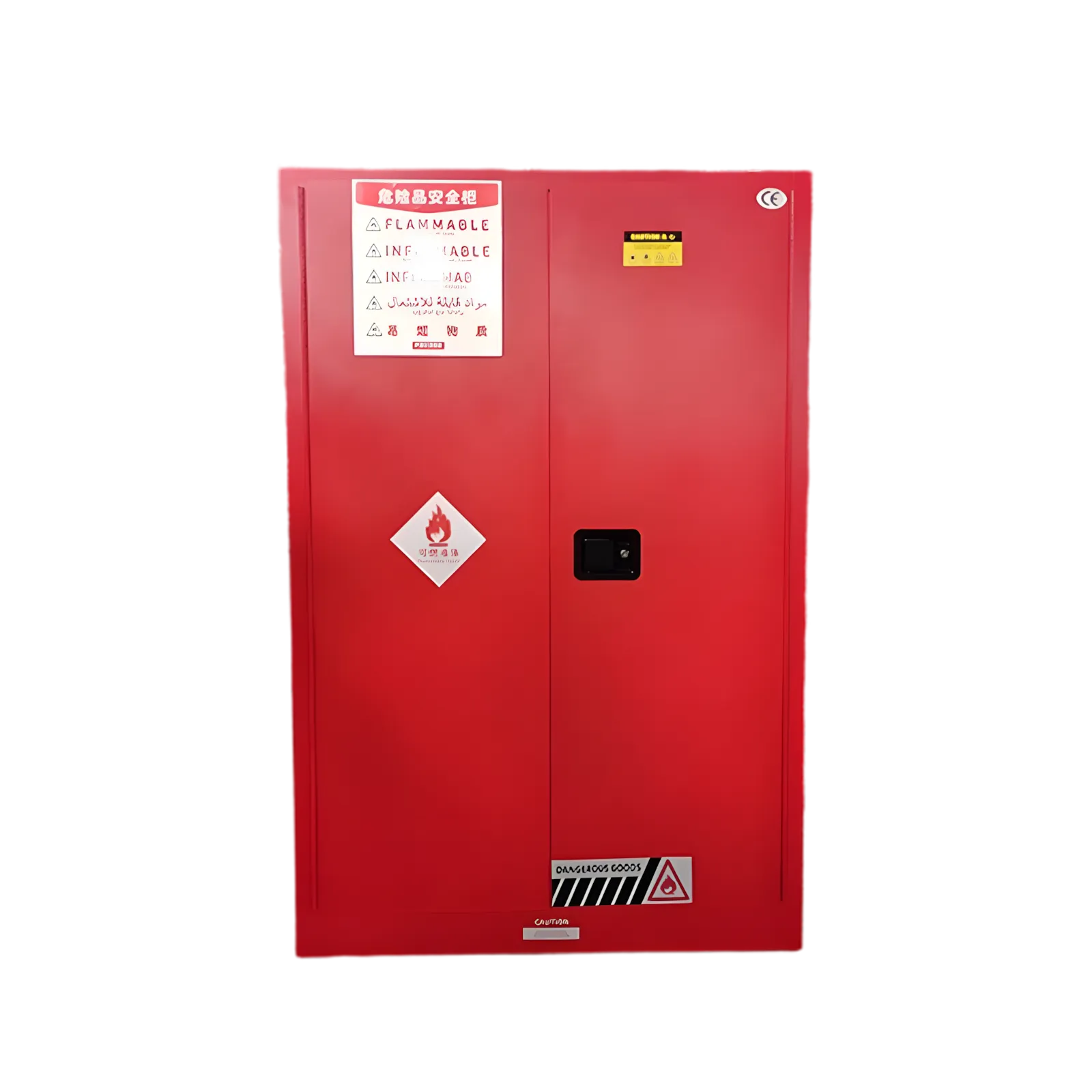 Armario de Almacenamiento Seguro para Químicos de Laboratorio Resistente al Fuego y Combustibles