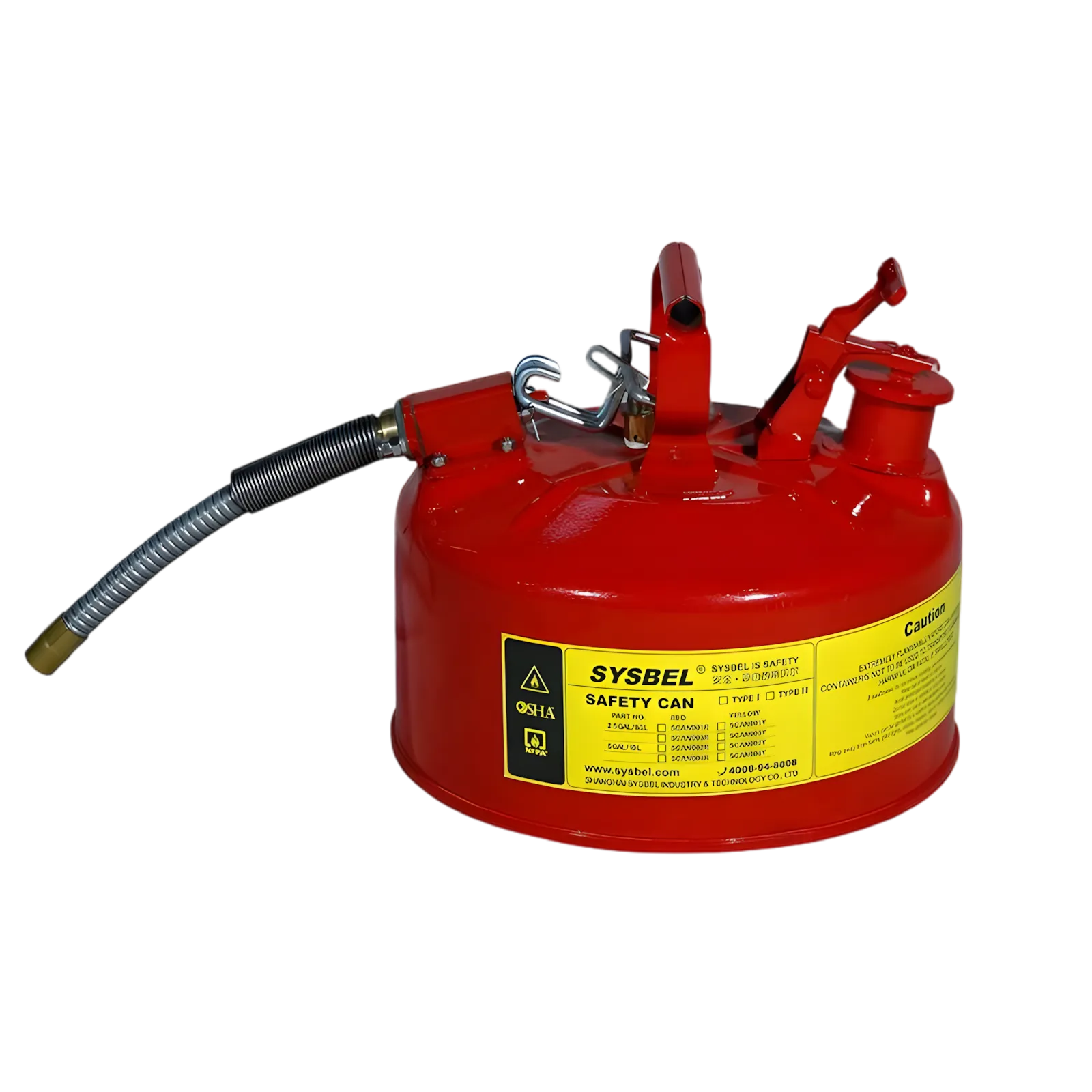 Recipiente de Seguridad Resistente al Fuego para Químicos de Laboratorio