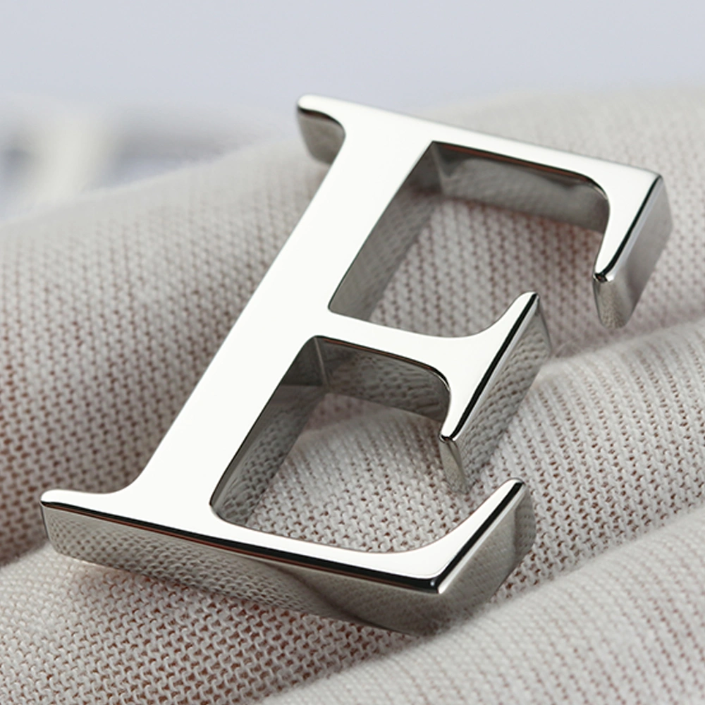 Custom 3D Mirror Finish Stainless Steel Letters for Storefront Signage