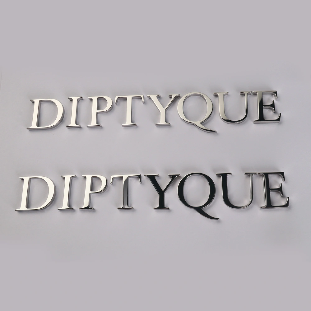 Custom 3D Mirror Finish Stainless Steel Letters for Storefront Signage